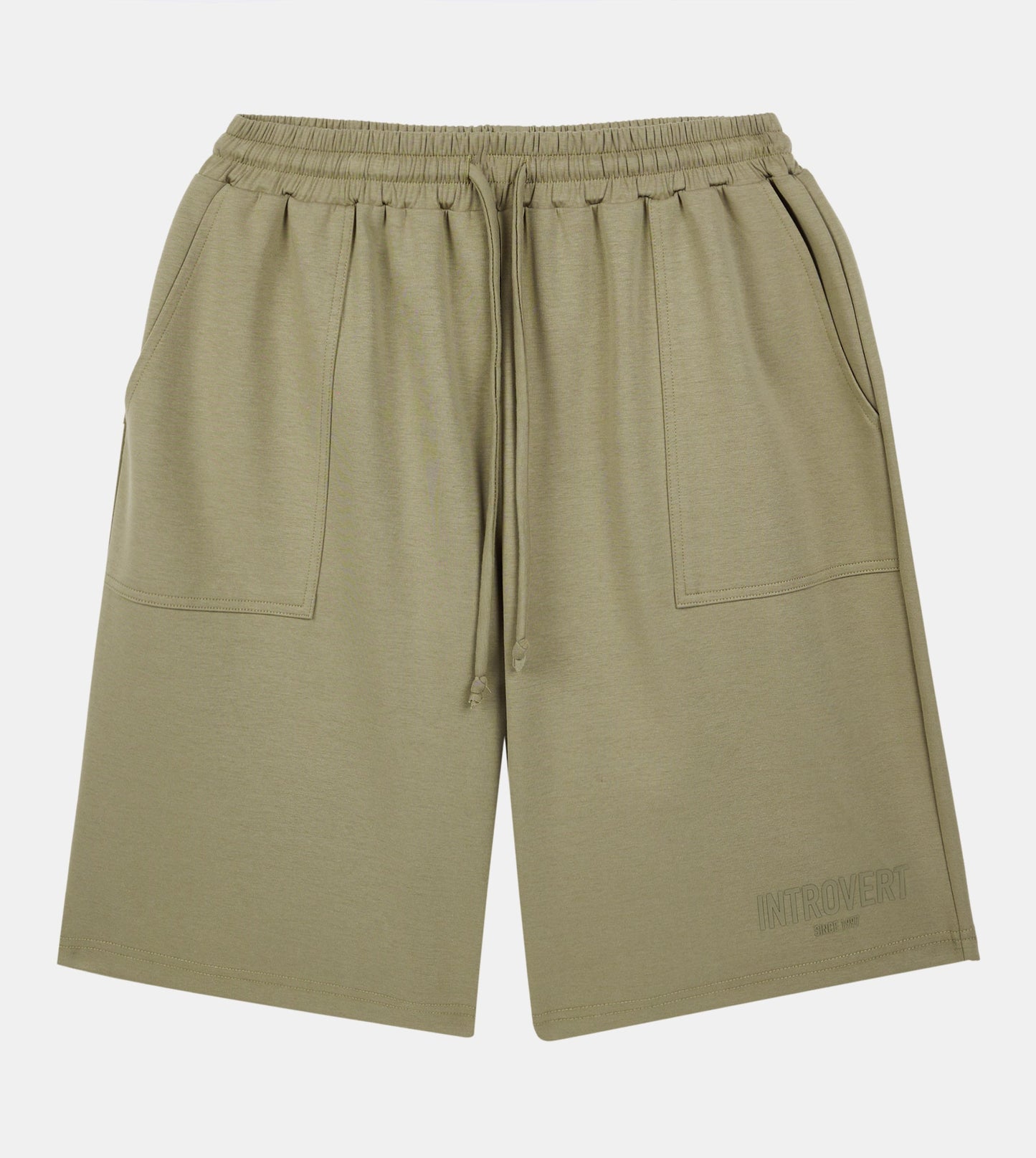MEN'S  KNIT SHORTS - WHITE