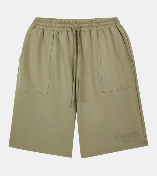 MEN'S  KNIT SHORTS - WHITE