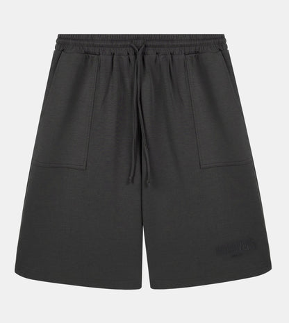 MEN'S  KNIT SHORTS - BLACK