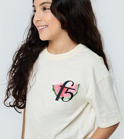 F5 Oversized T-Shirt -Girls