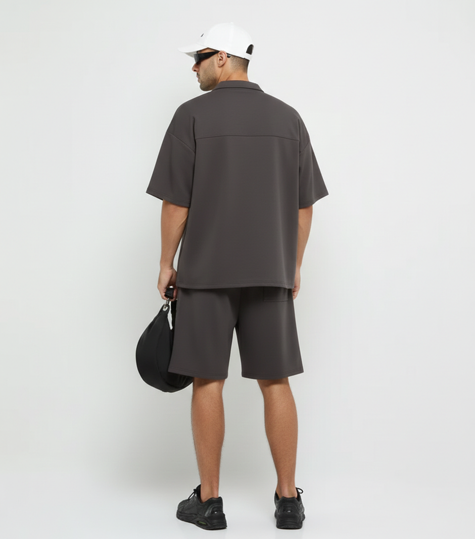 Men's F5 Introvert Knit Shorts - Dark Grey