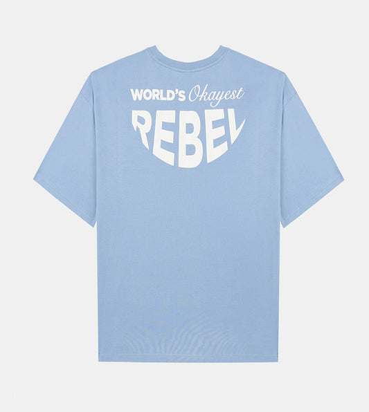 MEN'S  SHORT SLEEVE T-SHIRT - BLUE