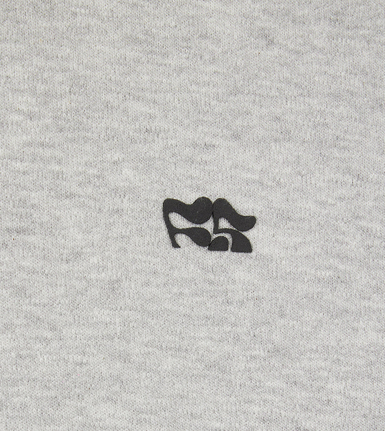 MEN'S  SHORT SLEEVE T-SHIRT - GREY MELANGE