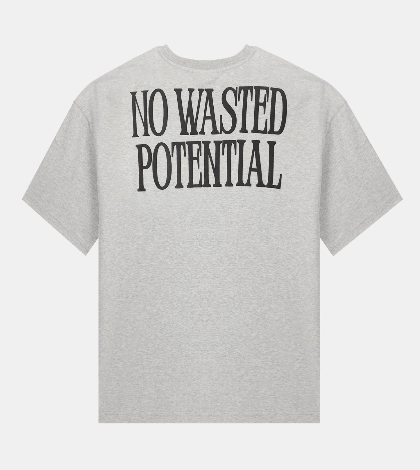 MEN'S  SHORT SLEEVE T-SHIRT - GREY MELANGE