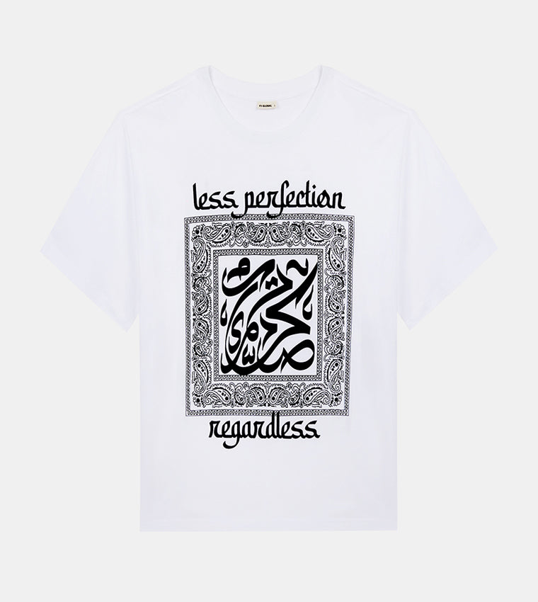 MEN'S  SHORT SLEEVE T-SHIRT - WHITE