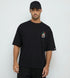 Men's F5 Global Oversized Fit Embroidered T-Shirt