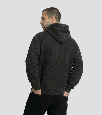 Less Talk More Action Hoodie
