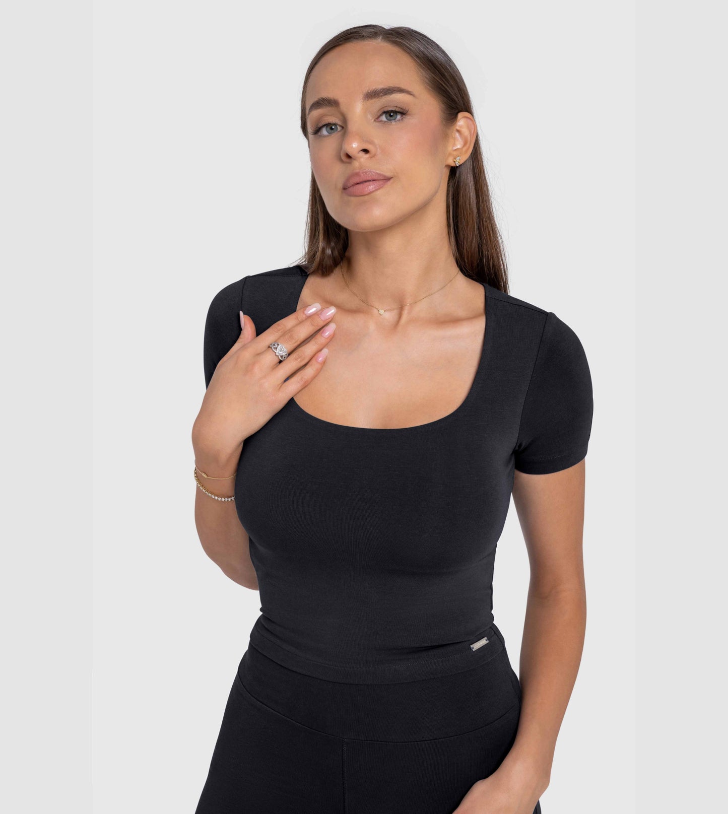 F5 Essentials Square Neck Top - Women