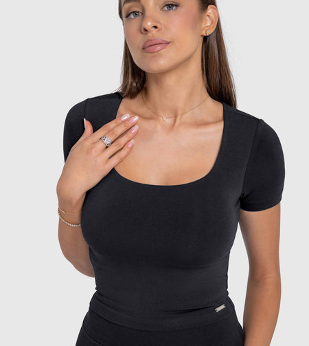 F5 Essentials Square Neck Top - Women