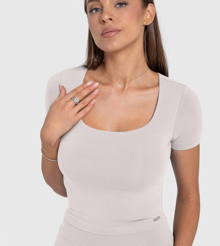 F5 Essentials Square Neck Top - Women