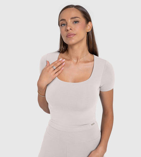 F5 Essentials Square Neck Top - Women