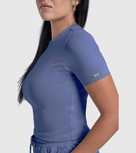 Women's Essential Crew Neck Fitted T-Shirt