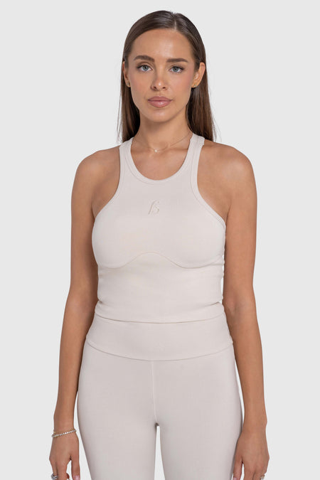 F5 Essentials Cropped Racer Vest - Women