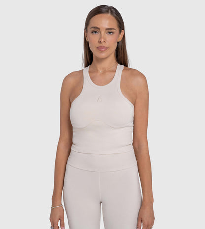 F5 Essentials Cropped Racer Vest - Women