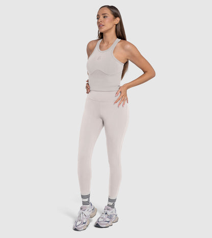 F5 Essentials Cropped Racer Vest - Women