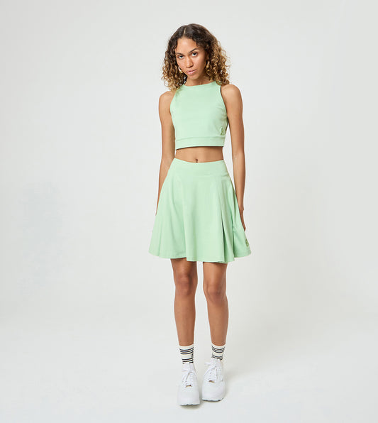 F5 Active Mesh Sports Crop Top