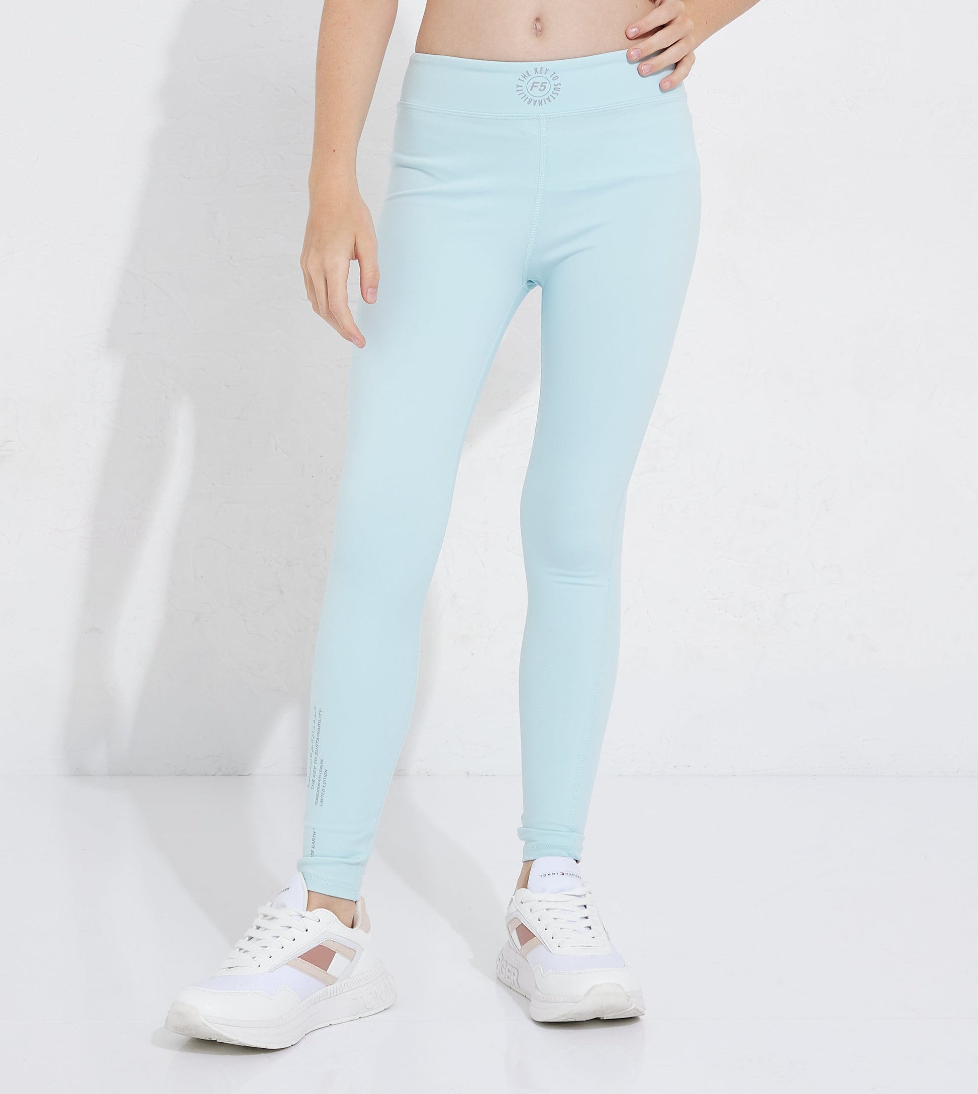 GRAPHIC LOGO LEGGINGS_BLUE