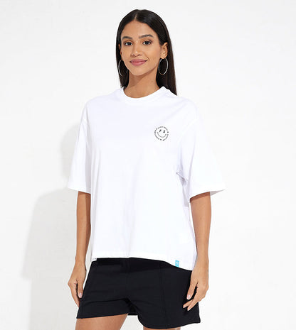 SMILEY TFF T-SHIRT_WHITE