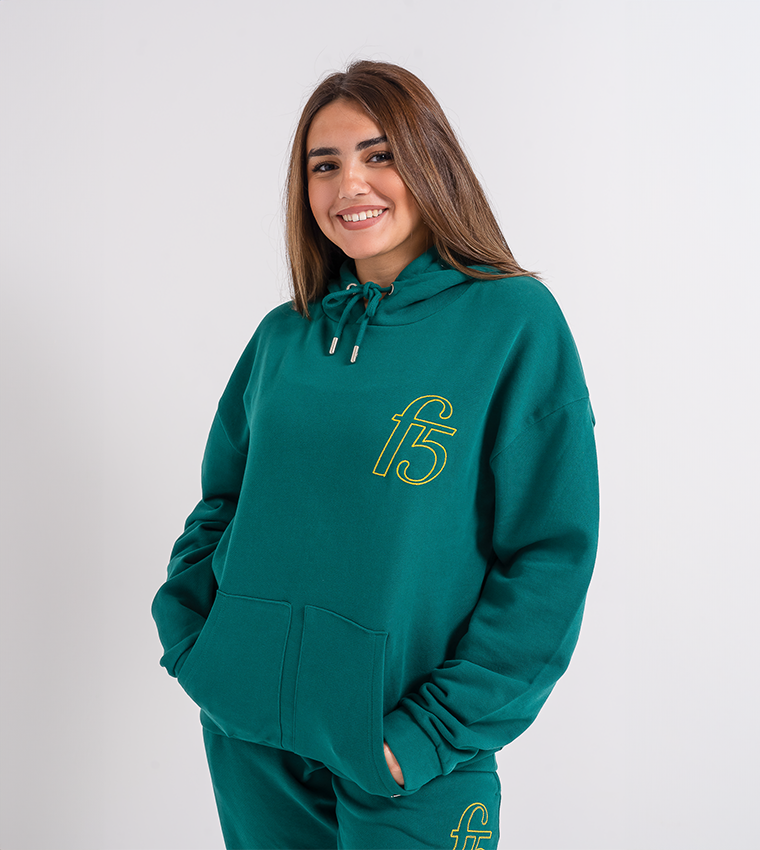 ESSENTIAL F5 HOODIE UNISEX_GREEN