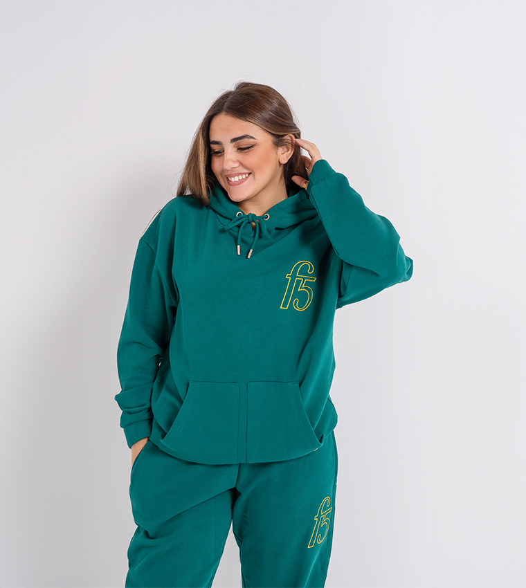 ESSENTIAL F5 HOODIE UNISEX_GREEN