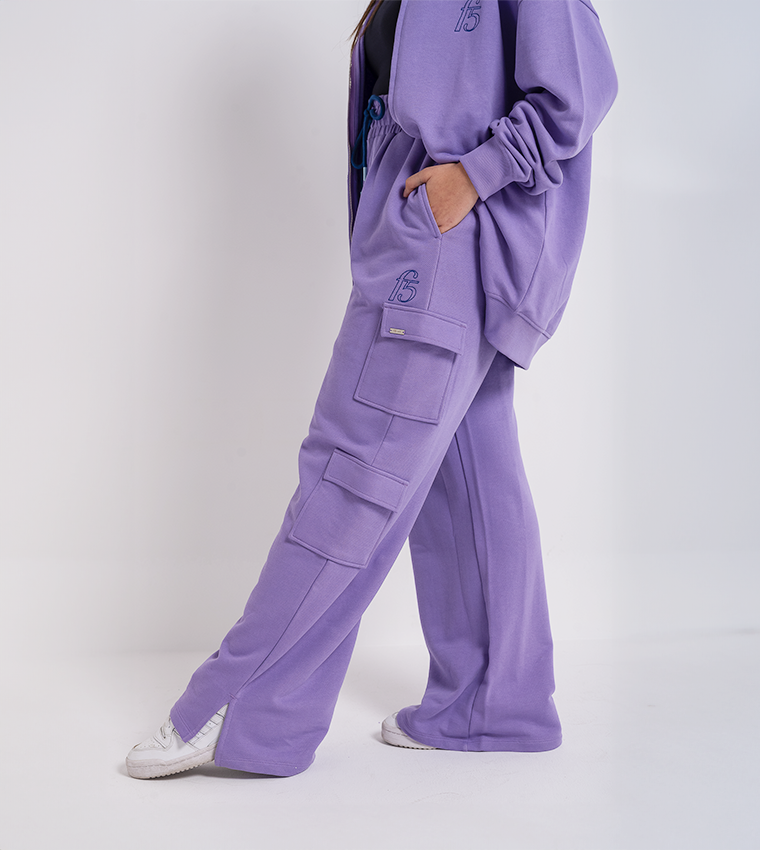 CARGO JOGGER_PURPLE