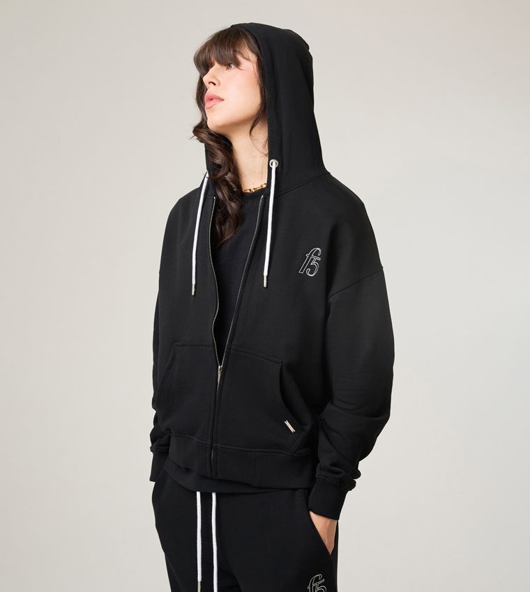 F5 CARGO ZIP THROUGH HOODIE