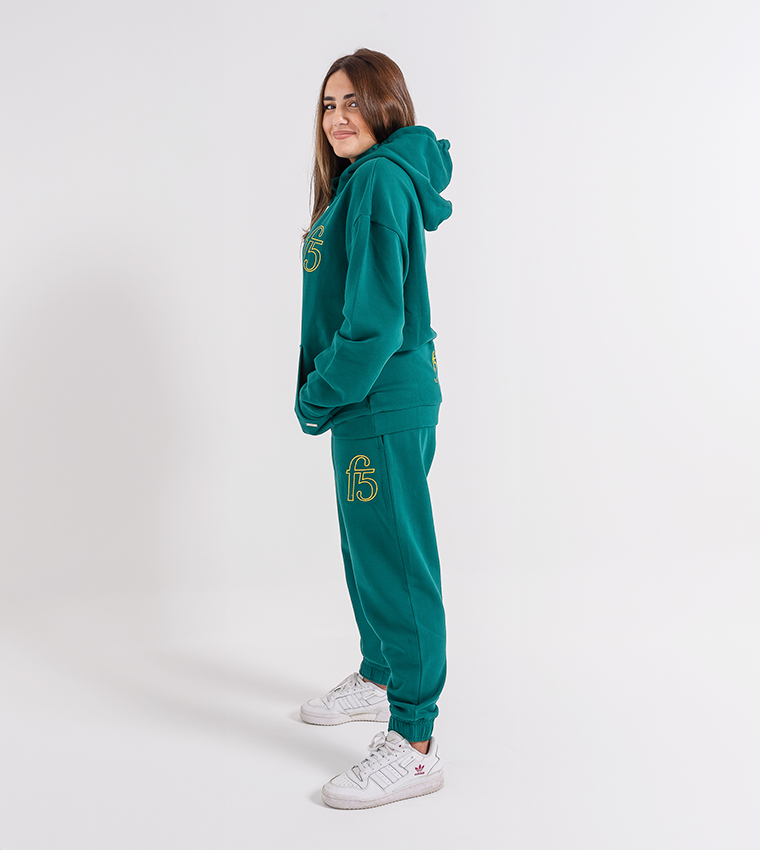 ESSENTIAL F5 HOODIE UNISEX_GREEN